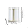 Figure Clear Display Case Stand Countertop Modern Practical Necklace Hanger Doll Storage Box