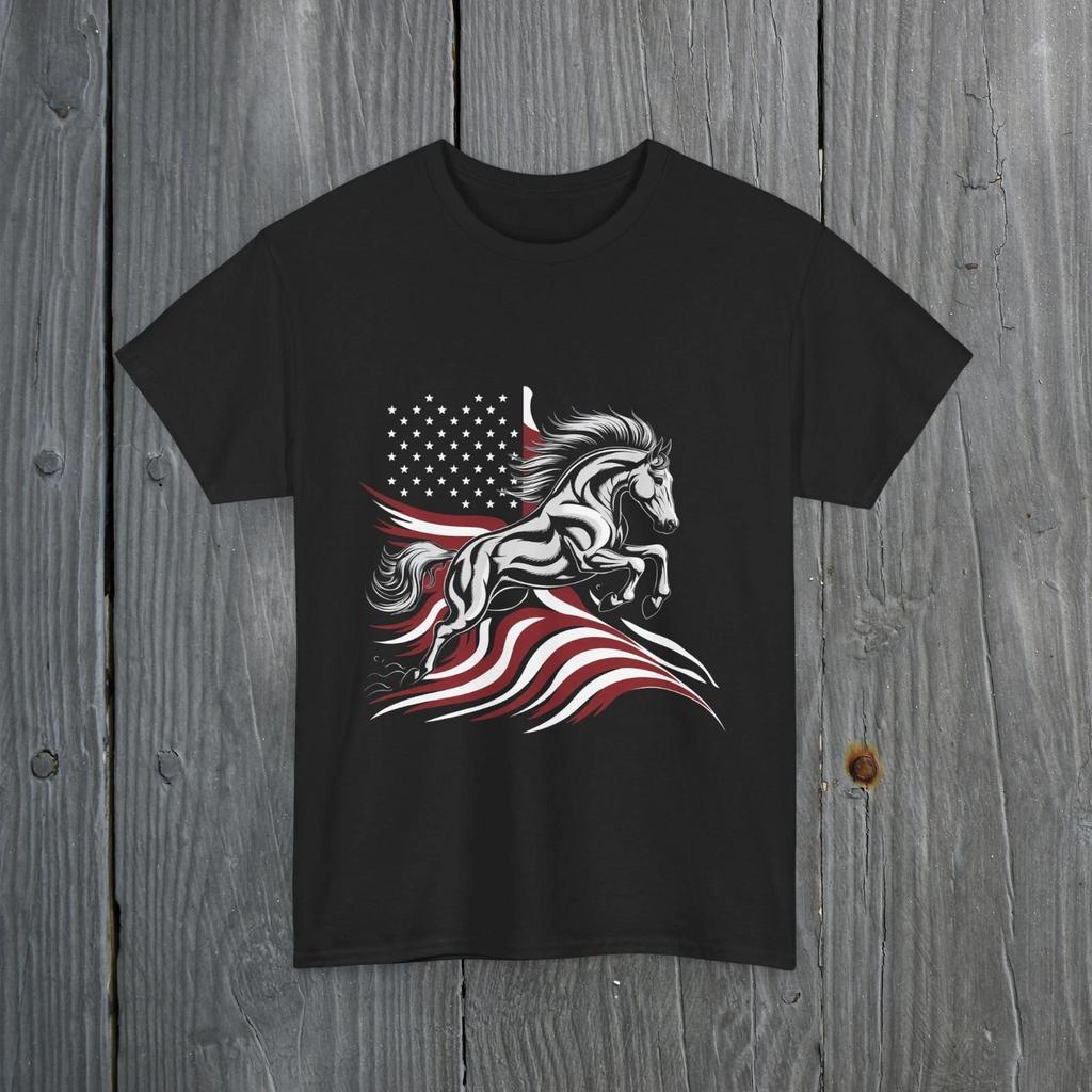 Inspirational, Patriotic Unisex Cotton Tee - Bold Freedom Design, men T-shirt