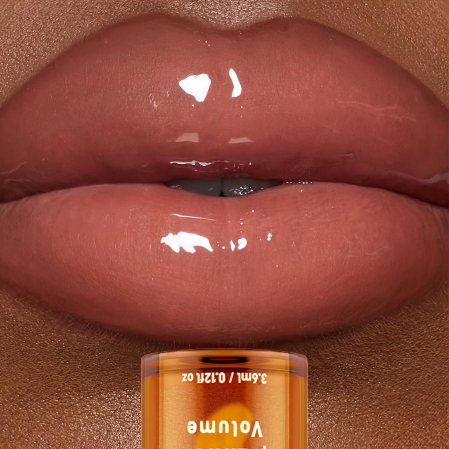Ingwer Lippenöl Lippen aufpolsterndes Serum, Tiefenwirksam und Feuchtigkeitsspendend, mit einem natürlichen frischen Ingwerduft