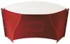 SOLCION Folding Table Patatto Table Red X Pale White PATATTO TABLE Limited Color Limited Color Space Saving Portable Outdoor Vacation