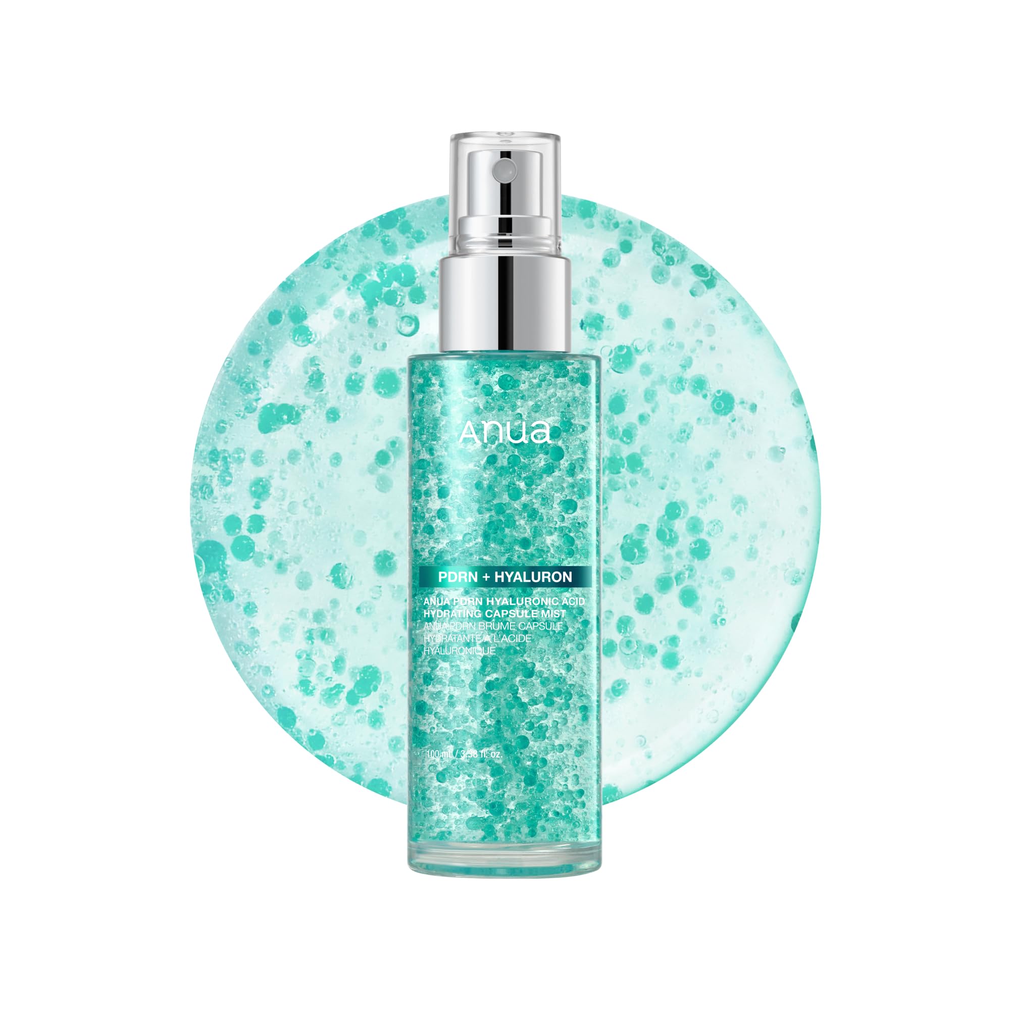 

ANUA PDRN Hyaluronic Acid Hydrating Mist a moisturizing mist toner for dry and combination This product improves skin texture and improves skin 100ml,