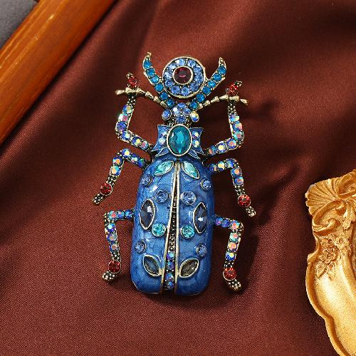 Heren Broche Retro Kleine Bij Legering Broche Kraag Pin Dubbel Gebruik Shirt Pak Accessoires Vrouwelijke Retro Zilver