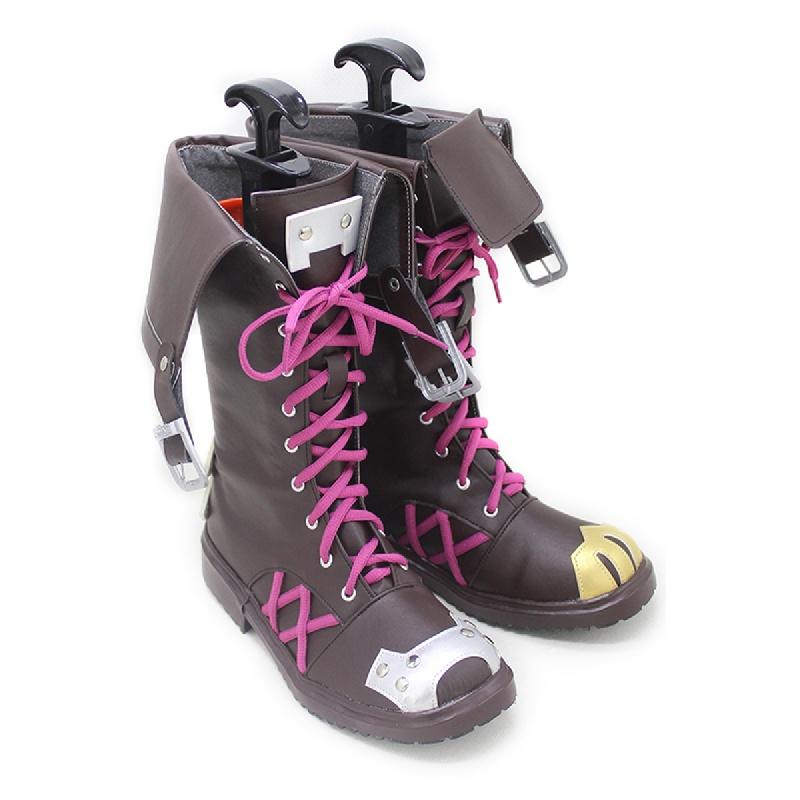 Nou Anime Cosplay Props Joc LOL Animație Arcane Jinx Cizme personalizate Halloween Carnaval Show Pantofi 35-50 Adult