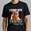 I Stand with Burkina Faso Ibrahim Traoré Letters Printed Tshirt Tops Men Women Unique Hipster Unisex Cotton All Match Male Tees