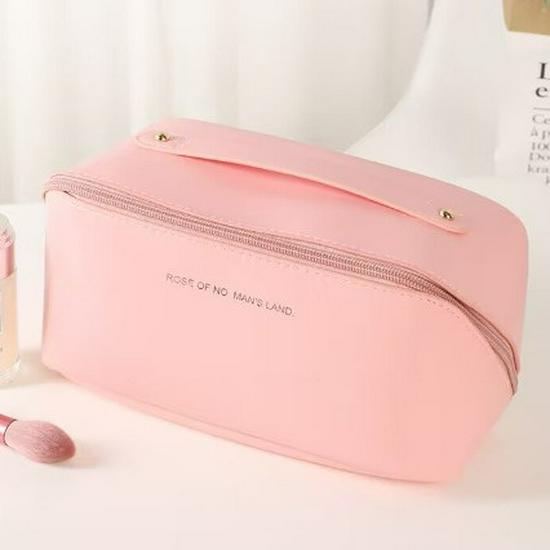 Women's 2023 Portable Toiletry Bag - Large Capacity Travel Makeup & Brush Storage