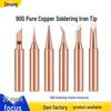 Pure Copper Soldering Iron Tip: Automatic Feeder, Non-Magnetic, Internal Heating Welding Station
