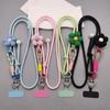Colorful Woven Mobile Phone Lanyard Multi-functional Mobile Phone Neck Strap DIY Use