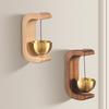 Suction Door Type Entry Reminder Bell C-Shaped Hanging Wind Chime Wireless Entrance Door Bell for Home and Office Car Decoration