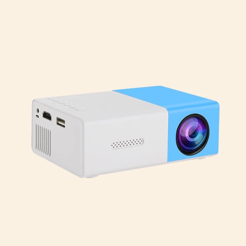 Mini Portable YG300 LED Outdoor Mini HD 1080P Mobile Projector Children's Projector Ultra-clear Mini Portable Projector