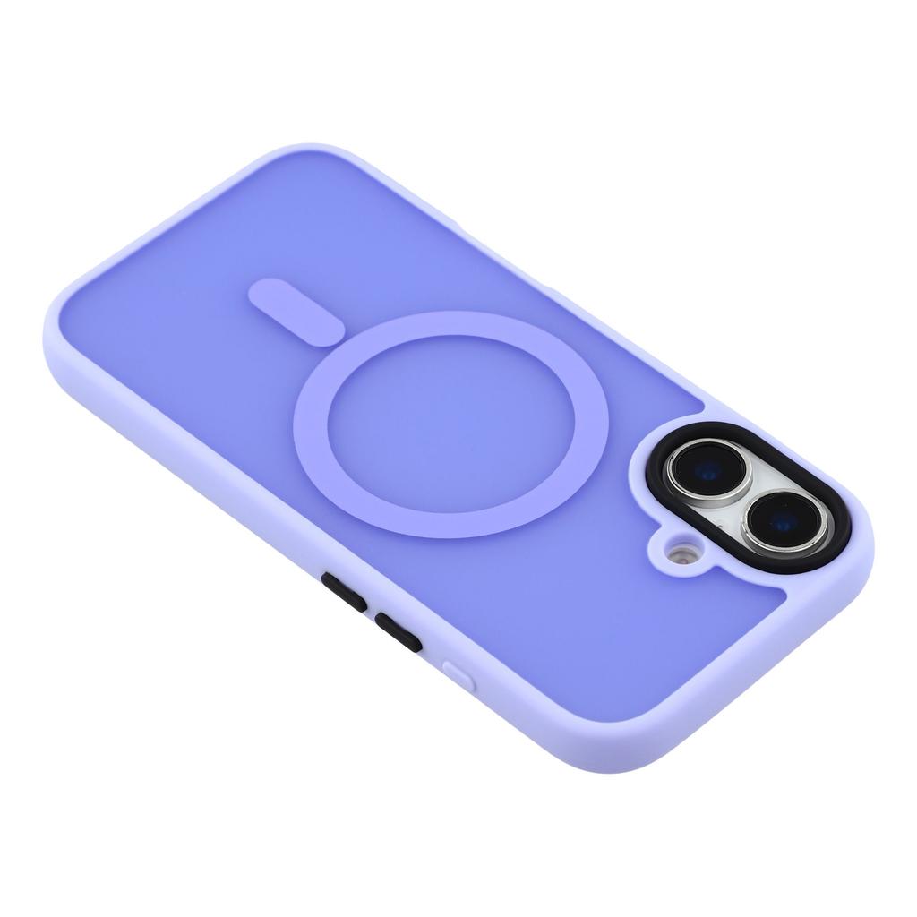 For iPhone 17 Case Compatible with MagSafe Skin-Touch PC + TPU Phone Cover