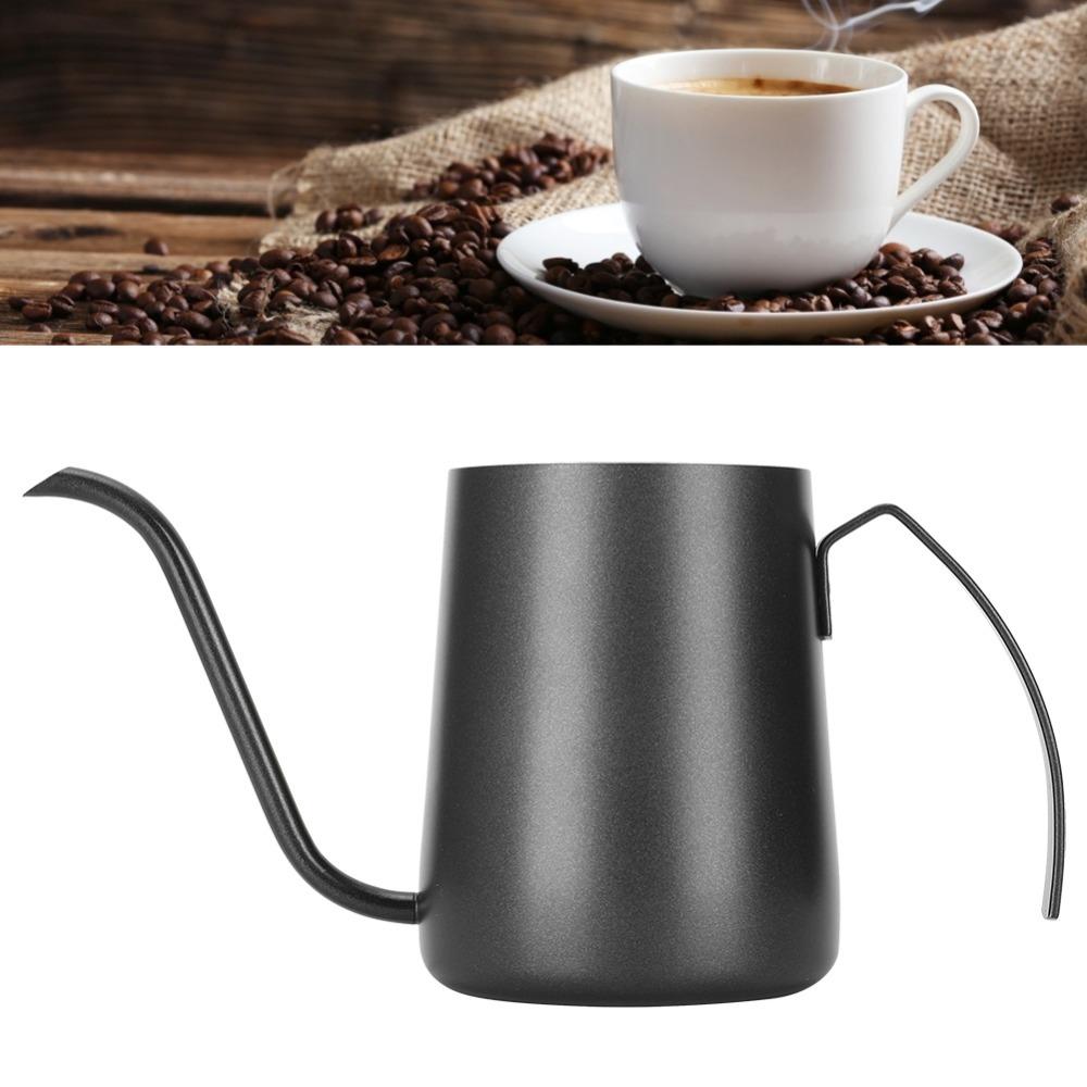 NonStick Coating Long Spout Coffee Pot Fine Pointed Spout Pour Over Kettle  Coffee Making