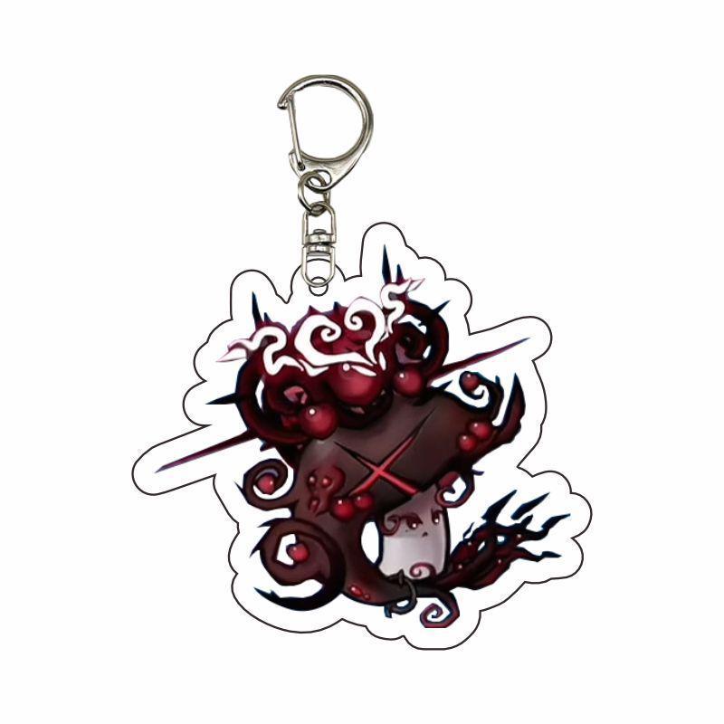 Plants Vs. Zombies Fusion Fan Acrylic Keychain - Game-Themed Backpack Pendant & Jewelry Gift