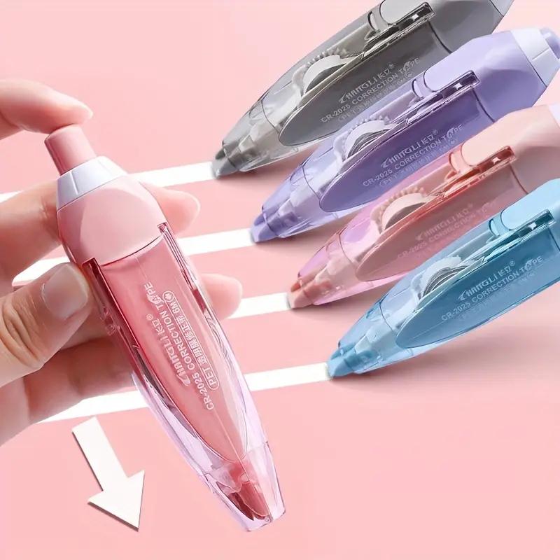 1pc Press Type Kawaii Correction Tape Replaceable Refills White Out Corrector Band Student Japanese Stationery School Supplies