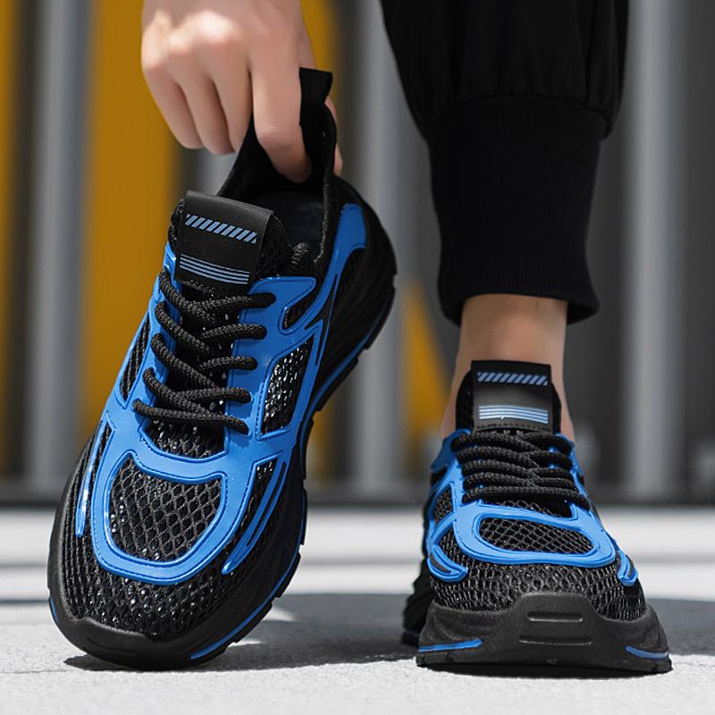 CYYTL Summer Mesh Shoes For Men Sneakers Casual Breathable Sports Outdoor Tennis Running Hiking Platform Luxury Designer Loafers