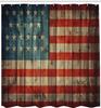 Native American Country Farm Style Shower Curtain Art Fabric Bathroom Decoration Shower Curtain With Hook, 180X180Cm