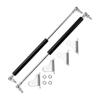 Motoforti Universal Dinner Car Lid Lift Support Strut Gas Spring 15"/380mm 22.5lbs/100N/10kg Black, 2 Pieces
