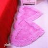 Red Heart-Shaped Non-Slip Wedding Room Floor Mat for Bedroom