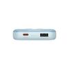 Powerbank Baseus Comet Series with Display 10000mAh 22.5W - Blue + USB-A To USB-C Cable 0.3M - White