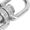 10Pcs Swivel Hooks M6 Double Ended Stainless Steel 8?Shape Shackle Ring Connector