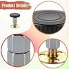 4 Pieces Adjustable Anti-Vibration Bed Tools, Stoppers, Lightweight, Non-Slip, Alloy Stabilizers