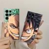 Cool One-Pieces Luffy Zoro Anime S26 Ultra Case For Samsung Galaxy S25 S26 S24 S23 Ultra S22 S20 Plus S21 FE A57 5G Phone Cover