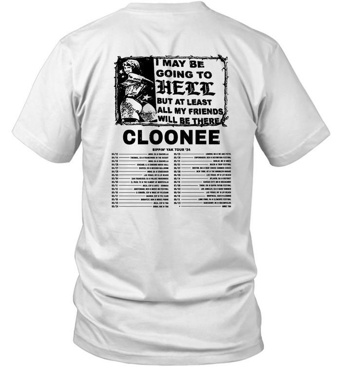 Cloone Sippin Yak Spring 24 Tour Shirt Unisex T-Shirt XXXL