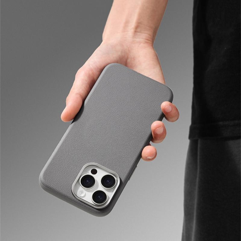 Luxury  Leather Magnetic Phone Cases For iPhone 16 Pro Max 15 14 Plus 13 12 Slim Magnetic Wireless Charge Shockproof Cover