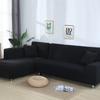 Sofa Cover Spandex Solid Color Elastic Sofa Cover For Living Room 1 /2 /3 /4 Set Seater Sectional Corner Slipcovers Sofa L Shape