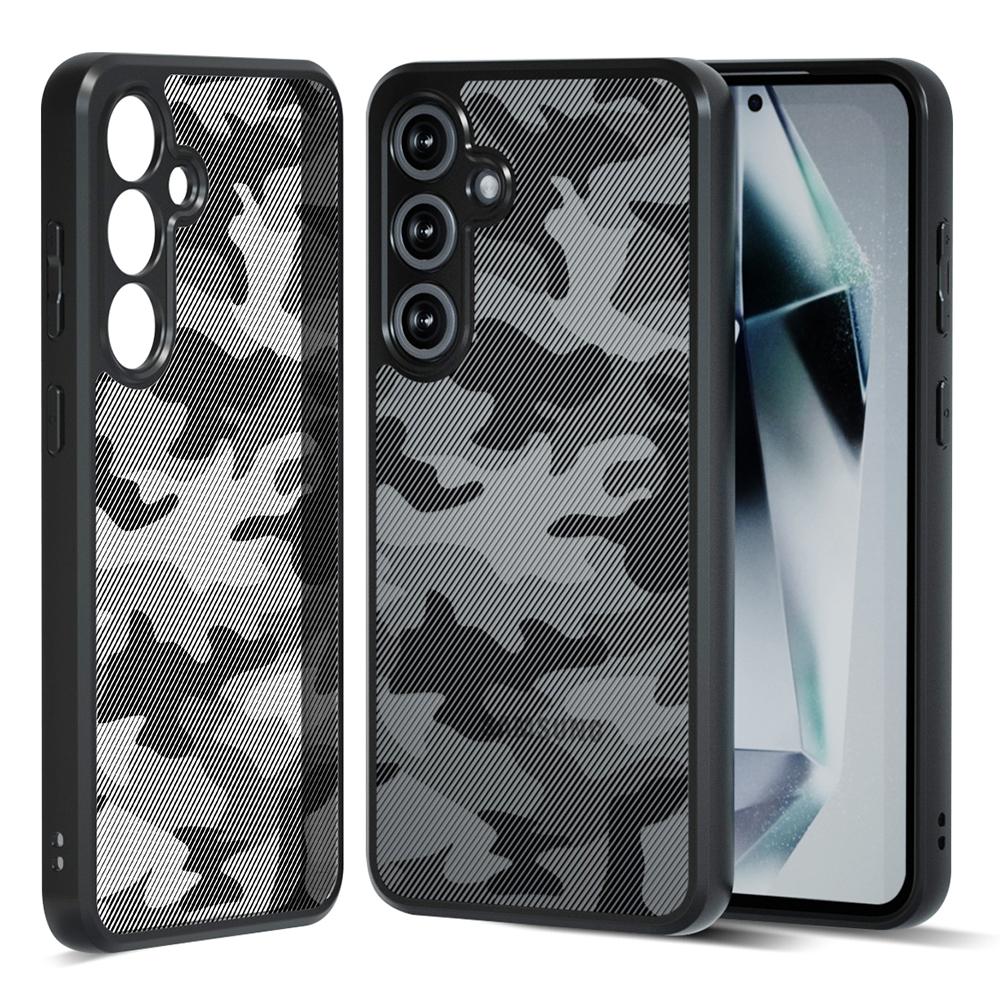 

IBMRS Чехол для Samsung Galaxy S24 FE TPU+PC Броня Противоударный Чехол для Телефона Artistic Camouflage