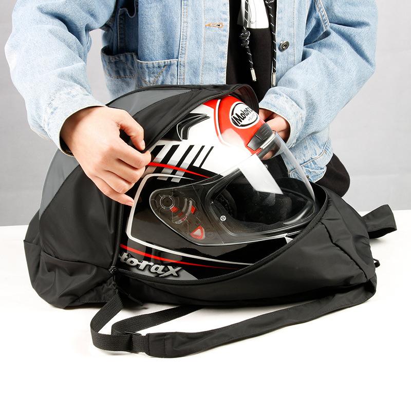 28L Motorcycle Backpack Riding Helmet Bag Waterproof Outdoor Travel Basketball Sneakers Bag Portable