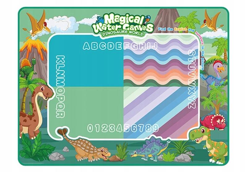 Mata Do Kolorowania Wodnym Pisakiem 80X60Cm 9903