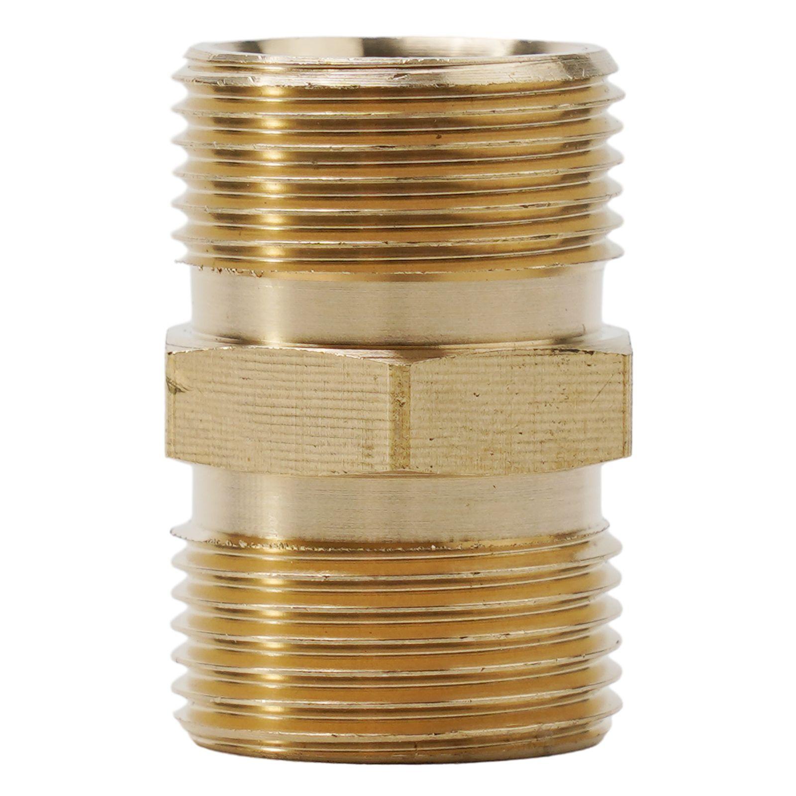 Высококачественный Совершенно Новый Шланговый Соединитель Папа Адаптер Садовый Электроинструмент Мойка Высокого Давления Мойка Автомобиля Латунь M22/14мм