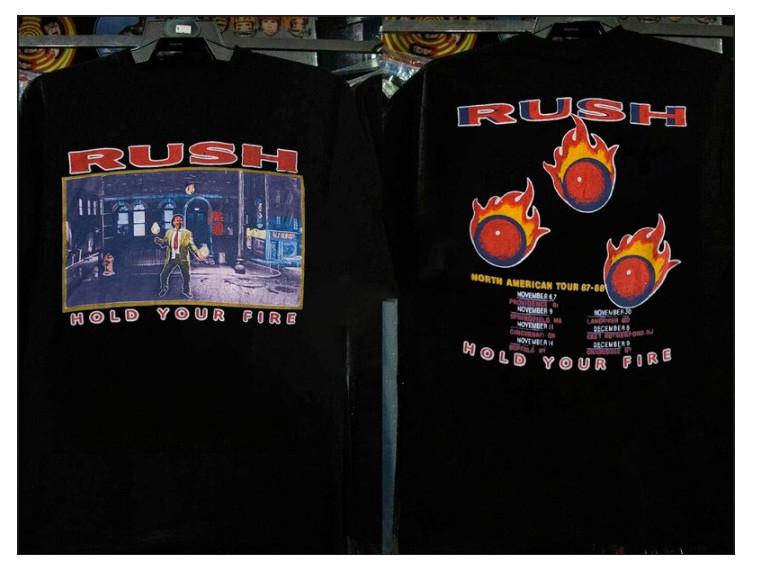 Rush Hold Your Fire North American Tour 87-88 T-Shirt