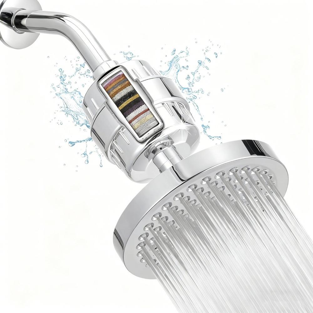 Adjustable Nozzle Shower Water Purification Filter Chlorine Removal Filter Skin Care