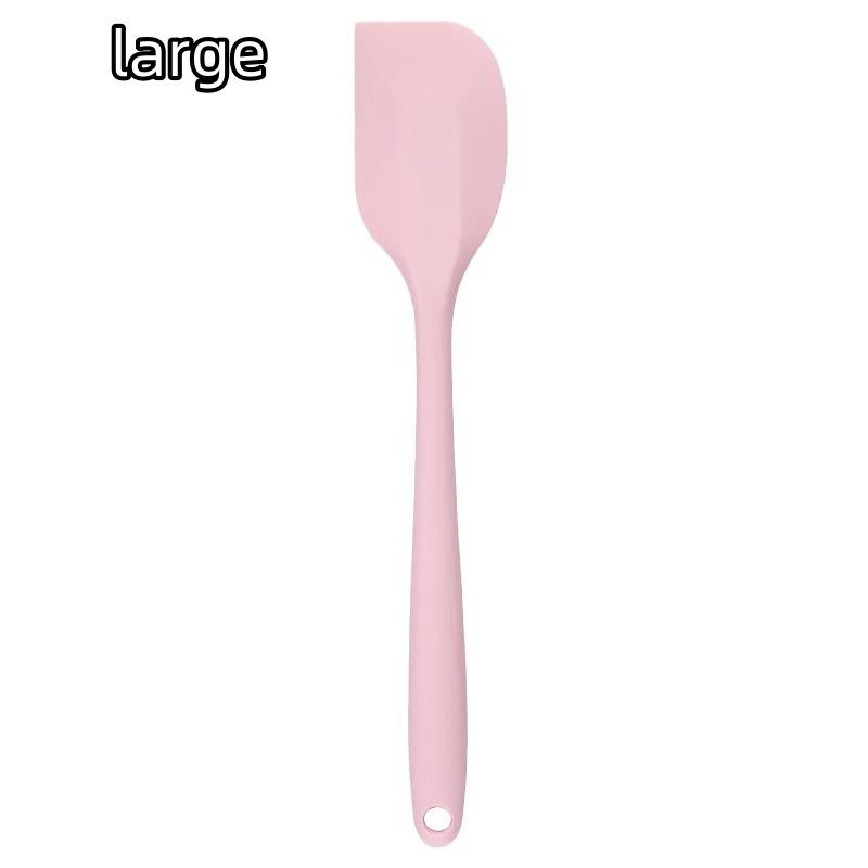 Food Grade Spatula Silicone Spatula Cream Scraper Stirring Knife  Butter Pastry Blenders Salad Mixer  Kitchen Tool Baking Tools