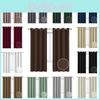 Solid Waterproof Color Sunproof Curtain For Sunroom And Commercial Applications