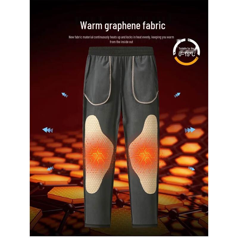 FIRS Men's Winter Fleece-lined Straight Leg Casual Pants