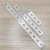 Stainless Steel Flat Corner Bracket Mending Joining Plate Repairing Fixing Connector Furniture Cabinet Shelves Straight Brace