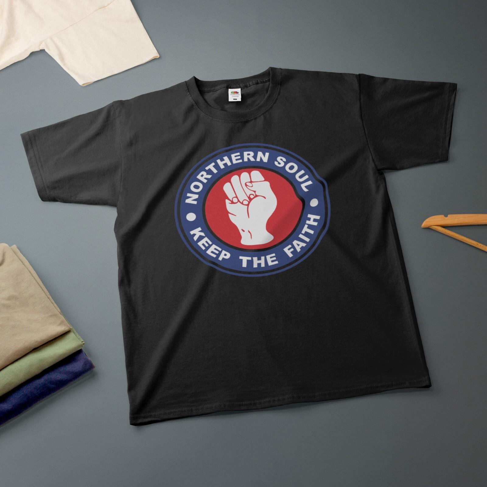Northern Soul Keep the Faith T-Shirt Various Sizes Colours Motown Tee M