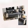 Shu cotton lint sofa cushion autumn and winter one-piece anti-skid anti-cat scratch seat cushion simple and high gram weight