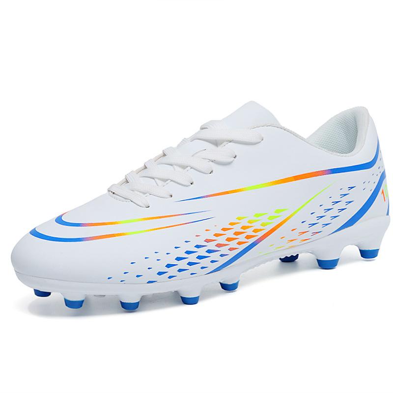 Football Shoes Boys and Girls Tf Broken Nails Artificial Turf AG Nails Youth Student Leather Foot School Training Shoes