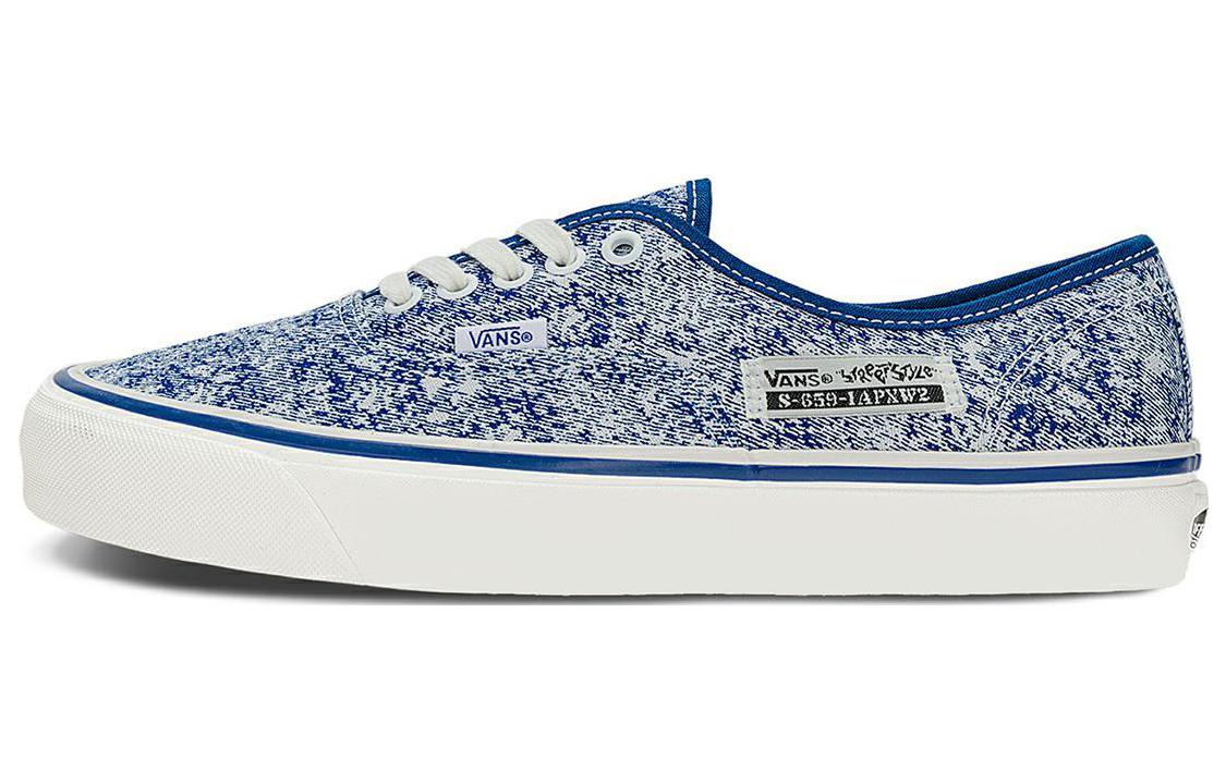 Vans Authentic 44 Dx  Anaheim Factory Og Acid Wash Blue  VN0A4BVYBLU 36.5