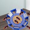 Cockroach Catcher Box 6 Entrance Single Layer PP Plastic Round Roach Trap Box for Kitchen
