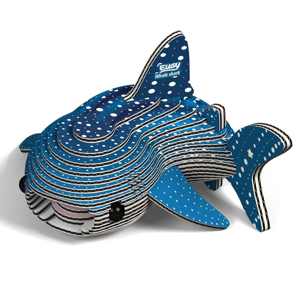 EUGY Whale Shark Paper 3D Puzzle This Is an Educational Toy That Can Be Enjoyed by Elementary School and Adults and Is the Perfect - Boys, Girls,