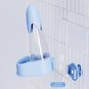 Parrot Water Feeder 125ml Bottle Automatic Water Dispenser Birdcage Water Dispenser Bird Feeder with Anti-Splash Base for Horizontal And Vertical