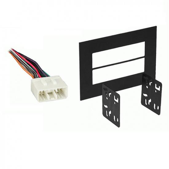 Fits Subaru Legacy 1995-2003 Double DIN Stereo Harness Radio tall Dash Kit