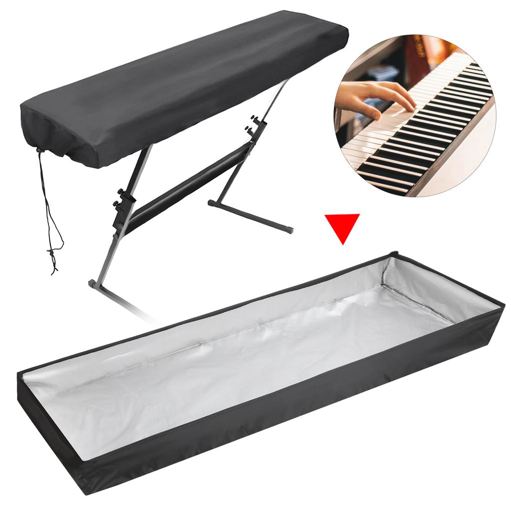 88Key Keyboard Dust Cover SingleLayer Waterproof Oxford Cloth for Electronic Piano