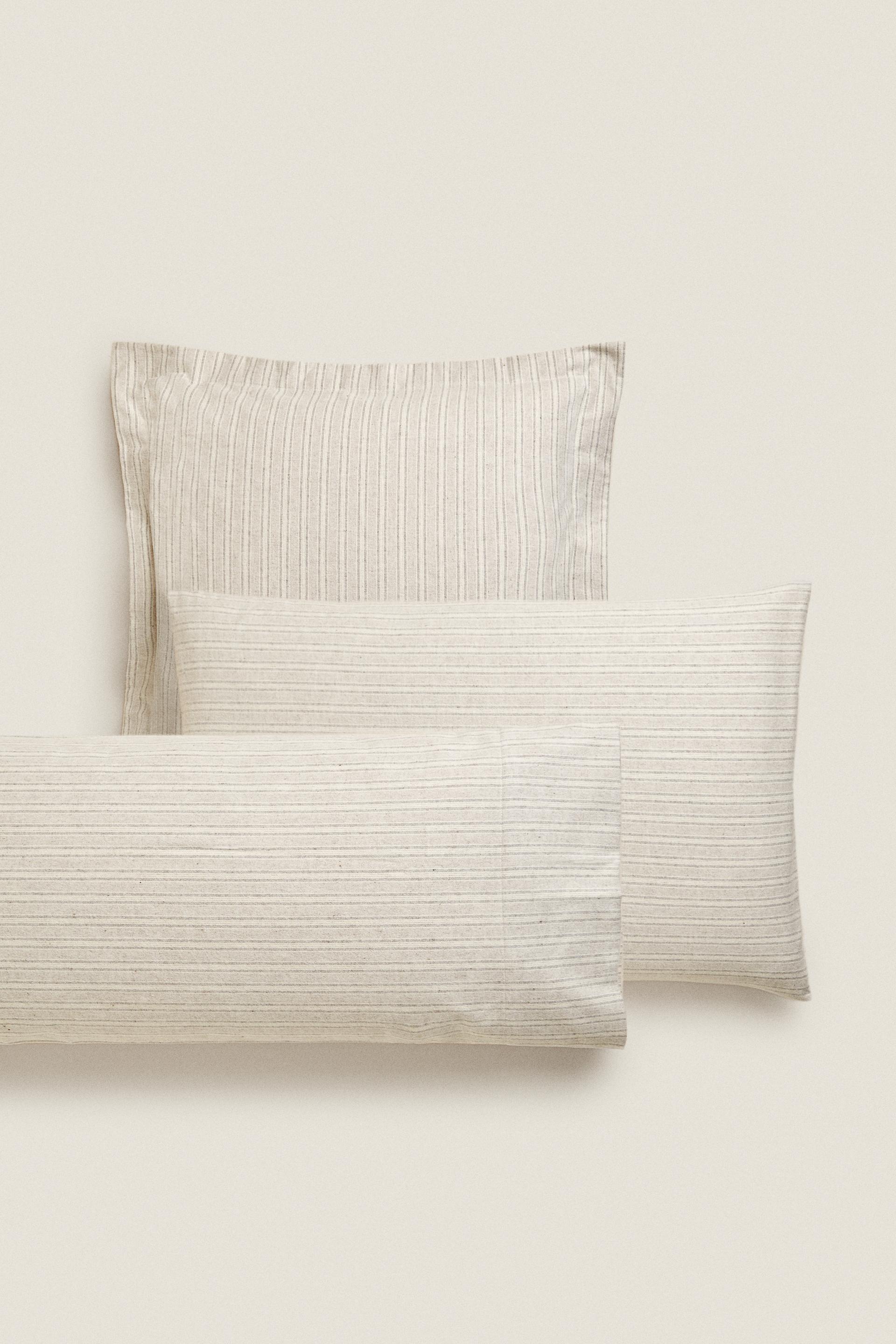 

STRIPED FLANNEL PILLOWCASE