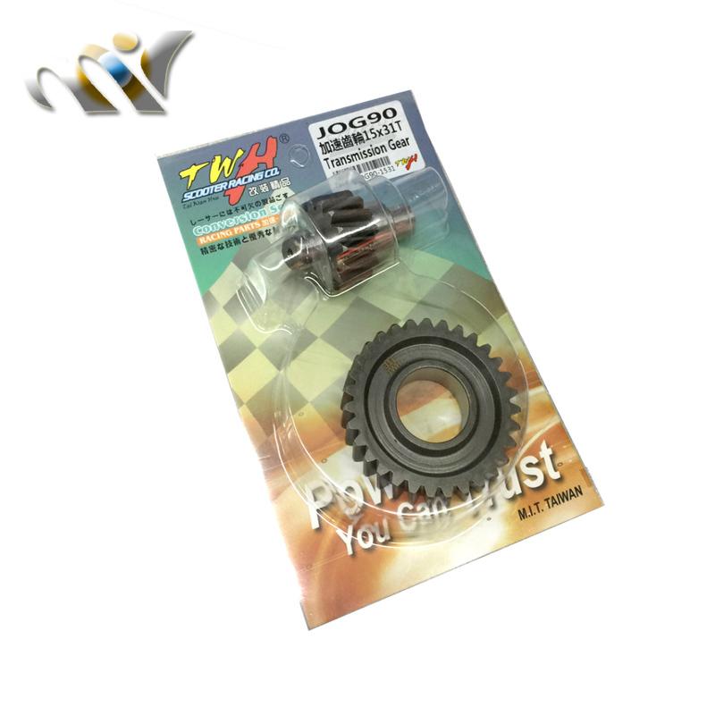 for Scooter JOG50 1E40QMB 3KJ 15x31T 14x32T 14x32T 13x34T JOG 50 JOG 90 Performance Racing Transmission Gear Set high speed gear