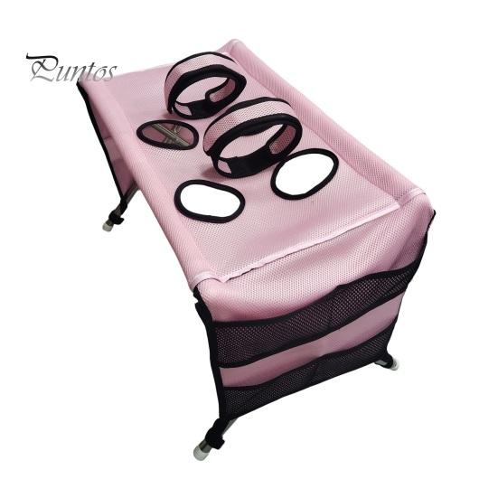 Dog Nail Trimming Helper Pet Grooming Table, Hammock with Foldable Stand, 4-Hole or Multi-function 8-Hole, Washing Station for Cats, Small Dogs,